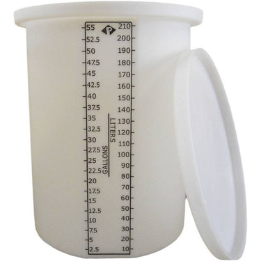 55 Gal Open Top Tank - 1.5 HDLPE Natural - Model 01-28964